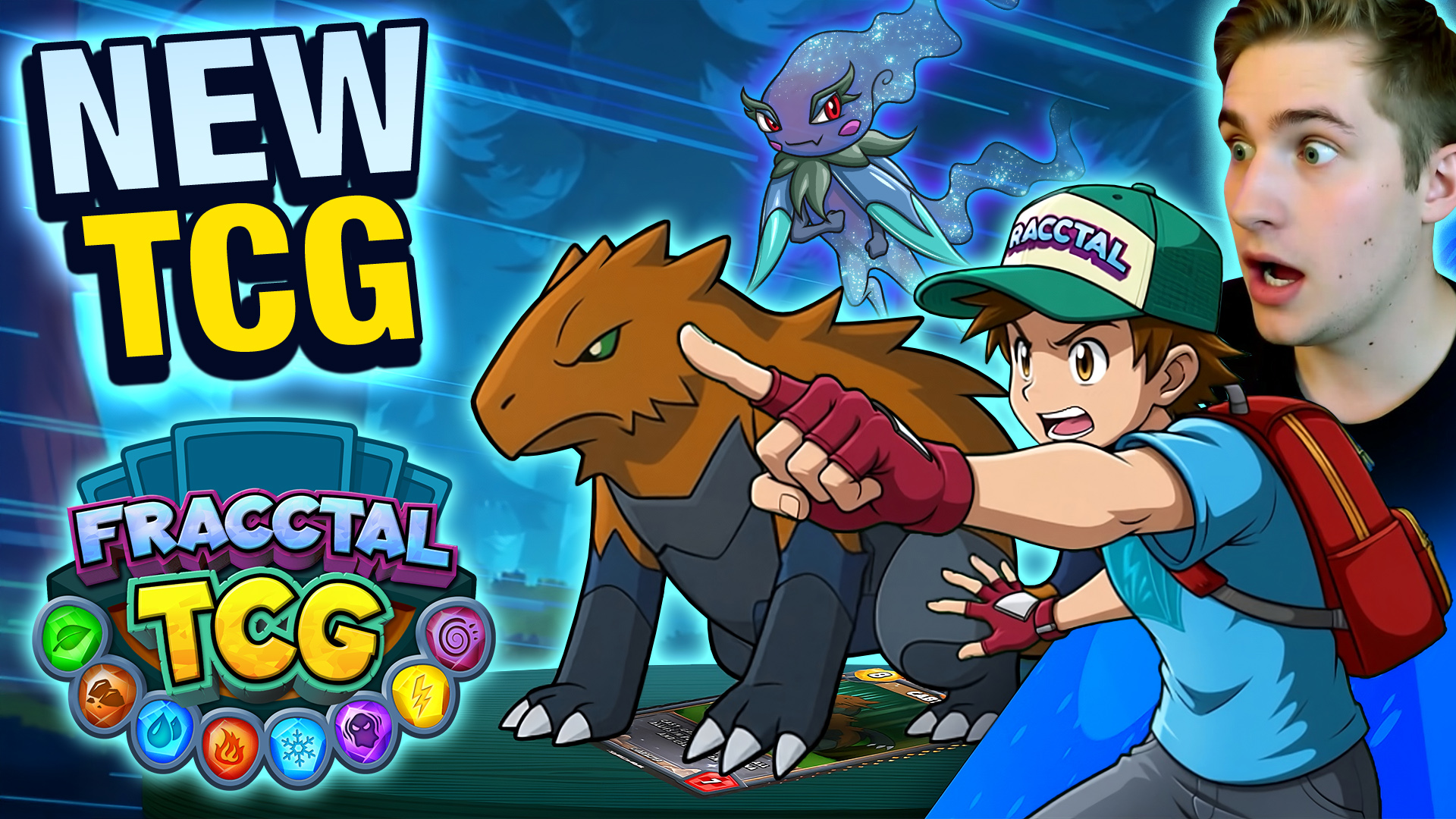 Fracctal TCG press kit thumbnail artwork